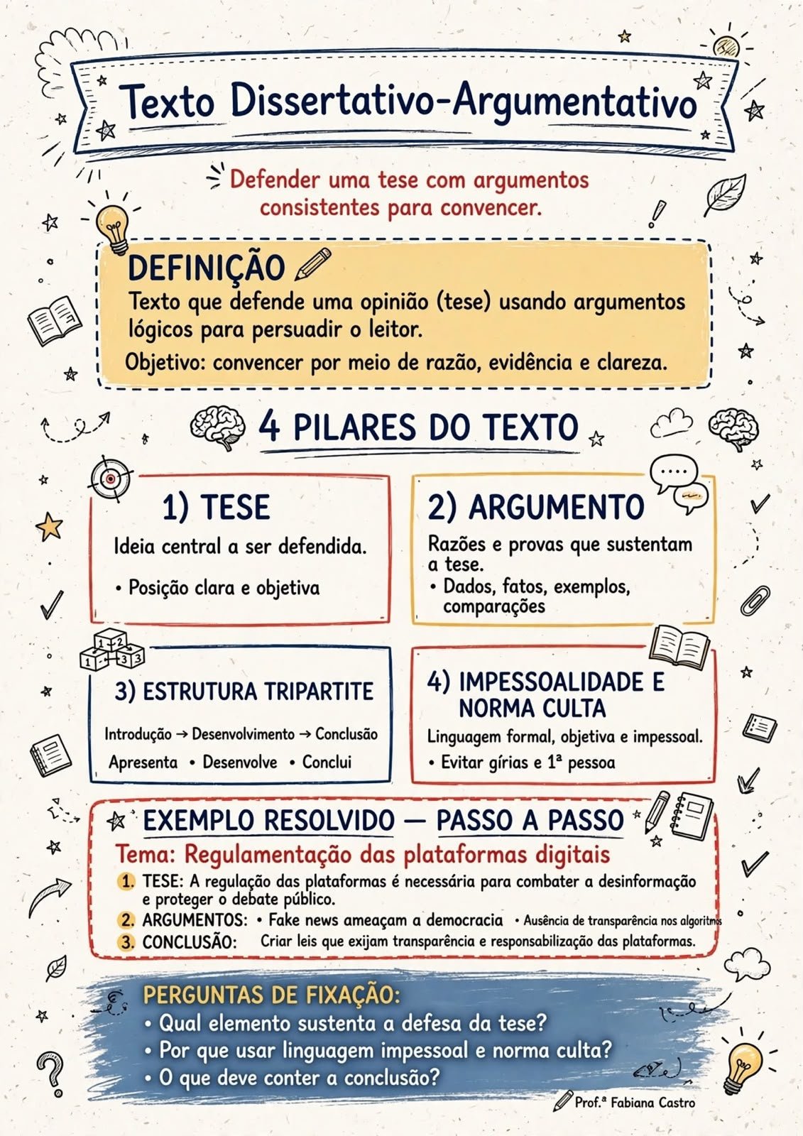 Página do material de redação ENEM 4